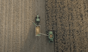 Harvest Drone View