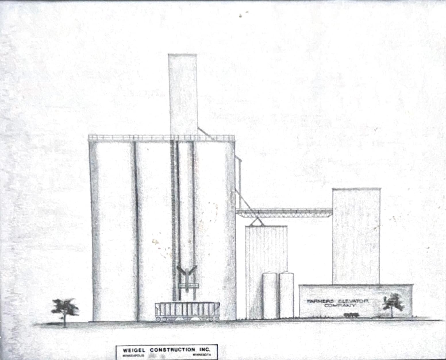 Architect renderings for FEC Rock Valley, 1974